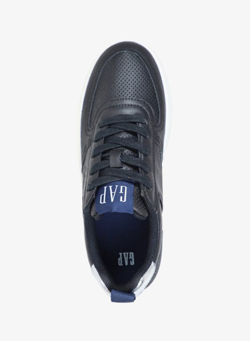 GAP Women's Panelled Sports Shoes with Lace-Up Closure - PARADISE - Image 4