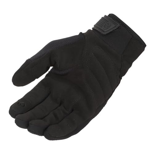 Royal Enfield Urban Hustler V2 Riding Gloves 100% Polyester Air Mesh for Ventilation | TPR Knuckle Protectors | Microsuede Grip Patch | Poly Stretch Fabric for Better Flexibility Black 2XL 24CM - Image 4