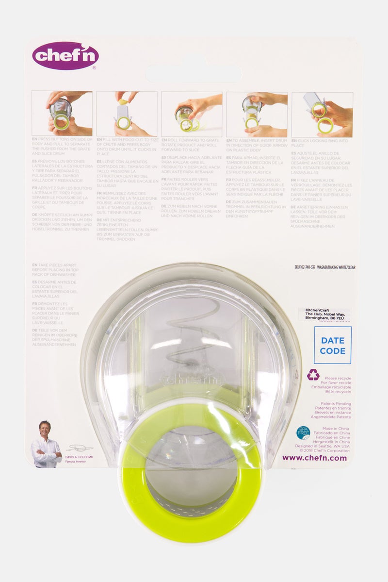 Chef'n Graterzoom Grate and Slicer, Green - Image 2