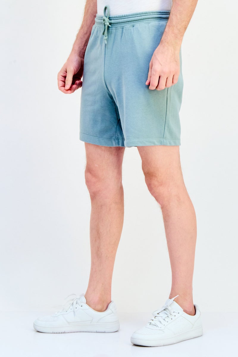 GAP Men Solid Basic Shorts, Sage Green - Image 4