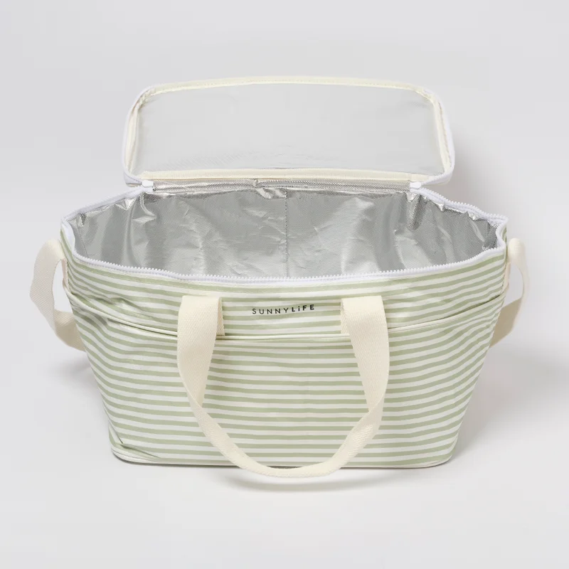 ساني لايف Light Cooler Bag La Palma Sage Stripe