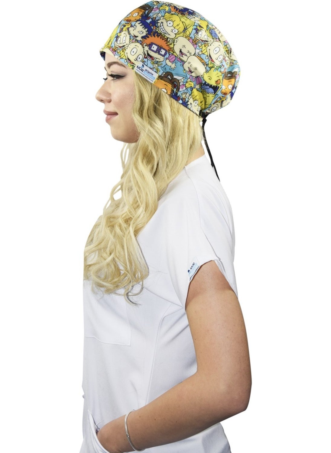 Nur Ortopedi Nur Çılgın Children Doctor Nurse Hospital Surgical Cap  - Image 3