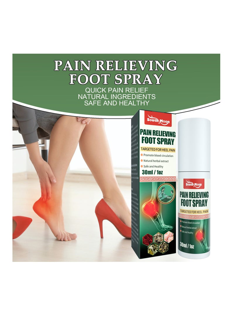 SOUTH MOON - Pain Relievng Foot Spray for Relieve Heel and Sole Muscle Pain - Image 1