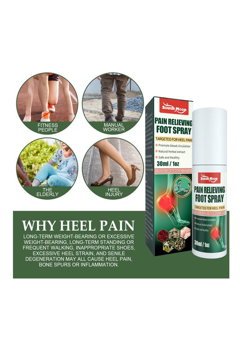 SOUTH MOON - Pain Relievng Foot Spray for Relieve Heel and Sole Muscle Pain - Image 1