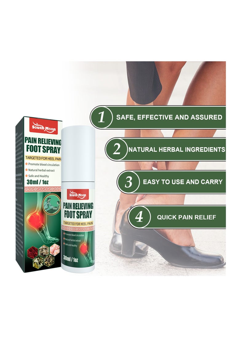 SOUTH MOON - Pain Relievng Foot Spray for Relieve Heel and Sole Muscle Pain - Image 1