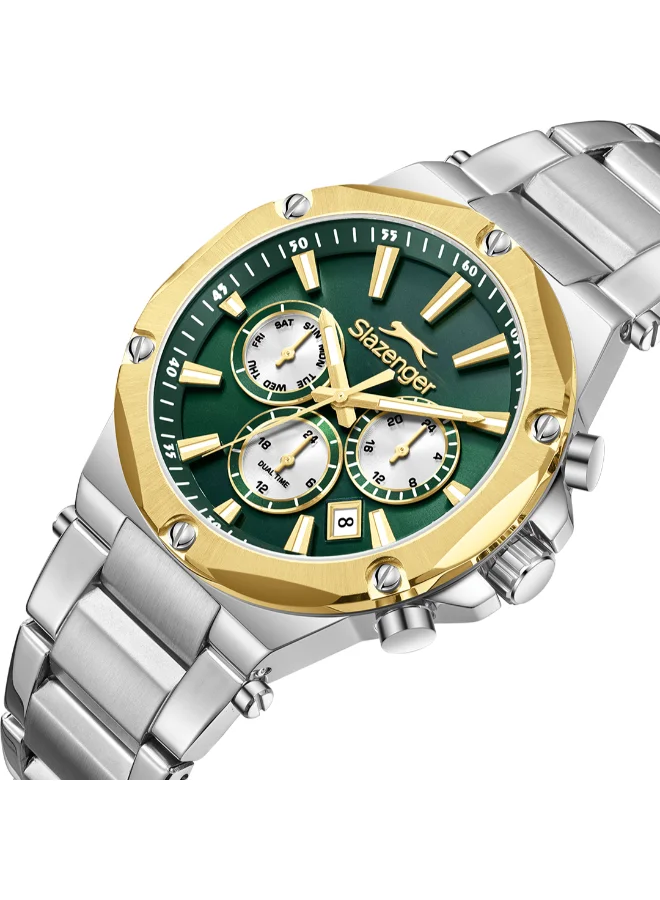 Slazenger Men's Metal Multi Function Watch SL.9.2501.2.04 - 42 mm
