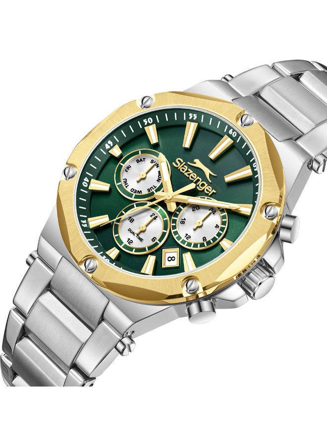 سلازنجر ساعة رجالية معدنية متعددة الوظائف ٤٢ مم - Image 5