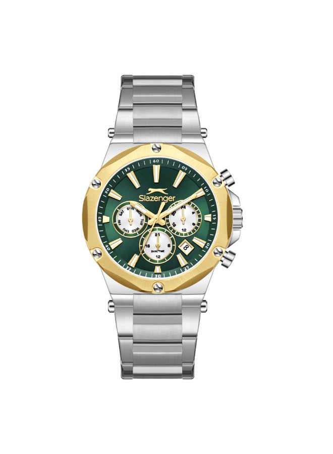 سلازنجر ساعة رجالية معدنية متعددة الوظائف ٤٢ مم - Image 1