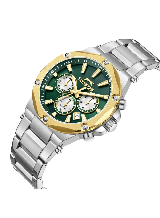 Slazenger Men's Metal Multi Function Watch SL.9.2501.2.04 - 42 mm