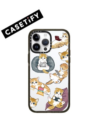 Playful Tabbies on Transparent Case
