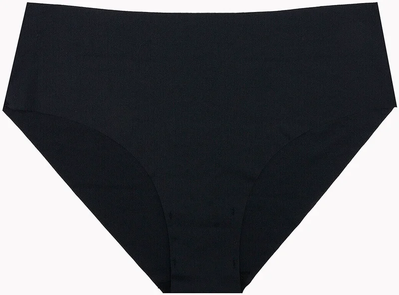 ان بي بي Black 3-Piece Laser High Waist Panties