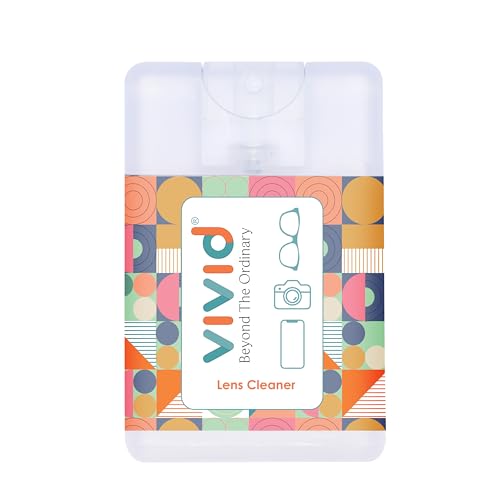 VividVision® myclean Lens Cleaning Solution Spray contain NO Detergent-NO foam-for Spectacles,Sunglasses,Eyeglasses,Mobile,PC,Laptop,TV &Camera solution (20 ML Pack of 3) - Image 2
