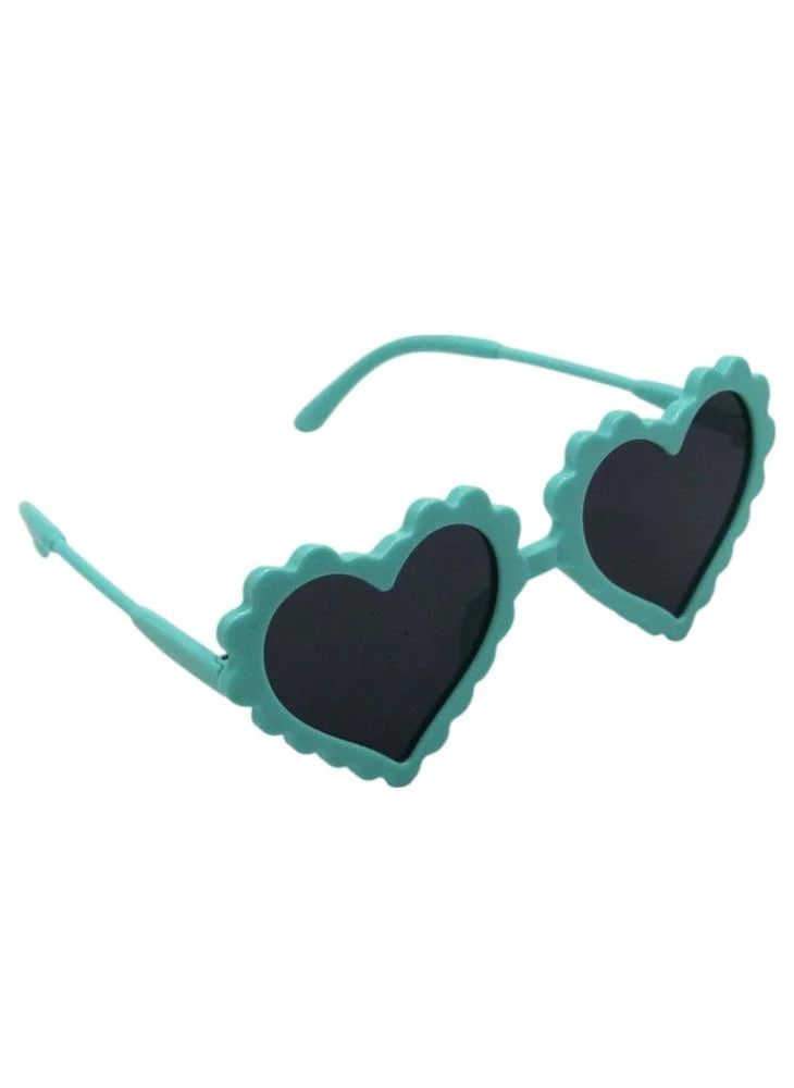 D'Daniela D' Daniela -  Ana Glasses and Headband Set For Babies and Girls - Teal Green