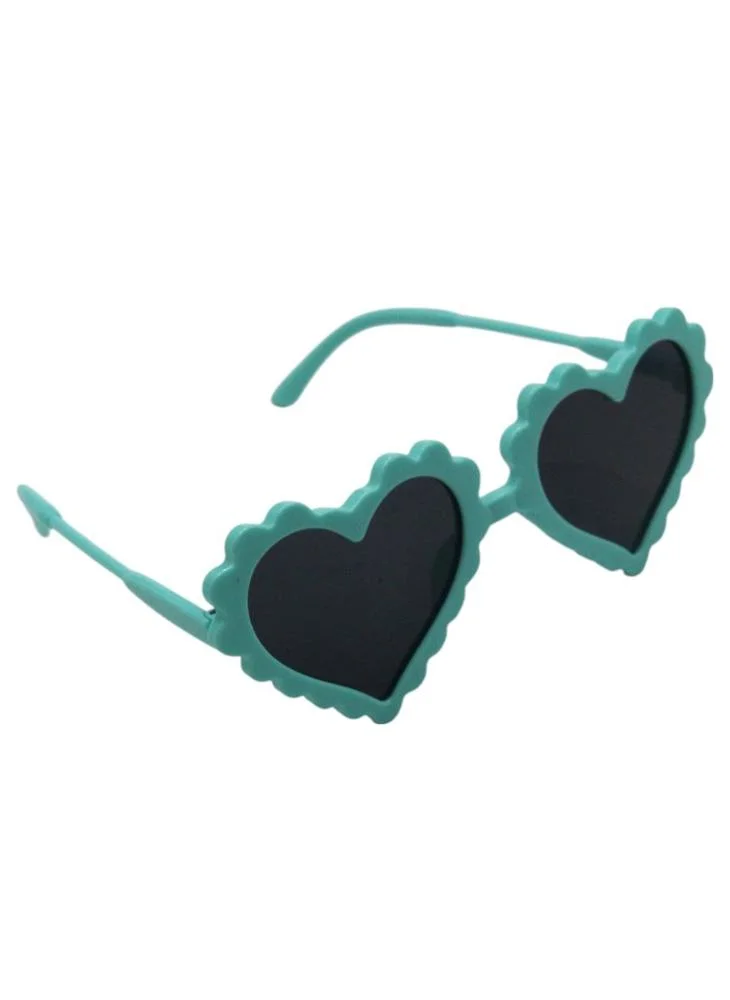 D'Daniela D' Daniela -  Ana Glasses and Headband Set For Babies and Girls - Teal Green
