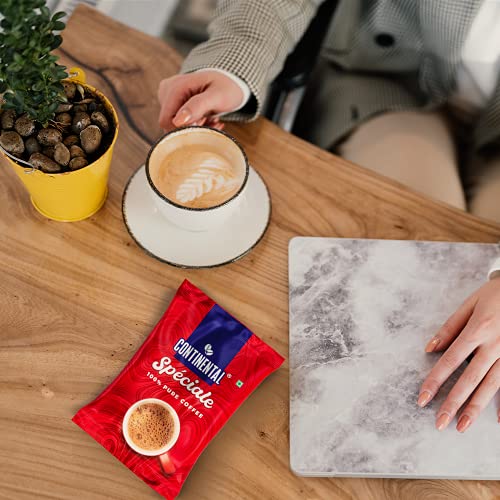 Continental Coffee Speciale Instant Coffee Powder|200 Gram (4 Pouches, 50G Per Each)|Medium Roast Instant Coffee|100% Pure Coffee|Pack Of 4 - Image 4