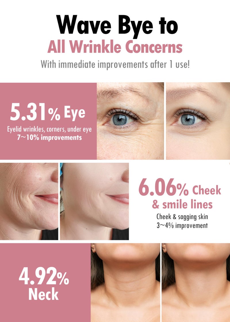 KAHI Wrinkle Bounce Multi Balm - REFILLABLE EDITION | All-in-One Hydrating Lip Balm Eye Cream Neck Cream Make Up Base & Face Mist Moisture Balm Stick | Daily Face Moisturizer Stick (0.32 oz) - Image 4