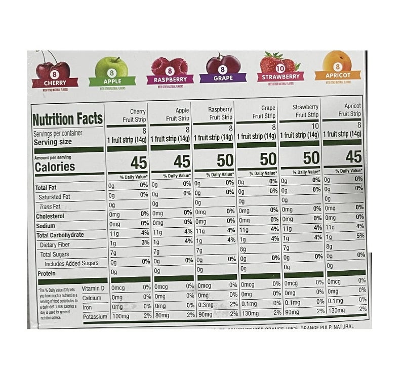 Stretch Island Fruit Leather Snacks Variety Pack, Cherry, Apple, Strawberry, Apricot, Grape, Raspberry, 0.5 Ounce No Added Sugar (Pack of 50) 24.7 Ounce - Image 3