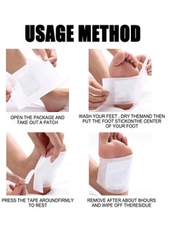 SOUTH MOON Natural Bamboo Vinegar Ginger Powder Foot Pads-Remove Dampness, Pain Relief,Improves Sleep Quality,Relieves Stress And Fatigue,Highly Effective,Foot Care-Body Care Sleep Feel Better All Natural  - Image 4
