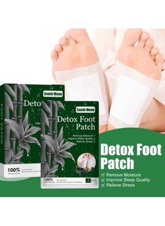 SOUTH MOON Natural Bamboo Vinegar Ginger Powder Foot Pads-Remove Dampness, Pain Relief,Improves Sleep Quality,Relieves Stress And Fatigue,Highly Effective,Foot Care-Body Care Sleep Feel Better All Natural  - Image 2