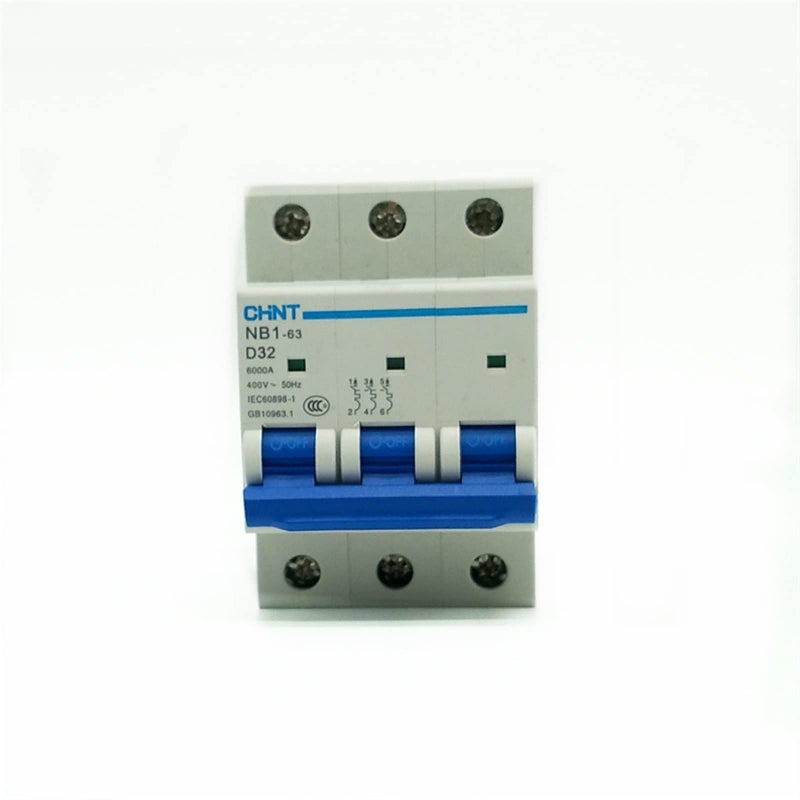 NB1 63 Mini Circuit Breaker 3 Pole 6KA C10A Size - Image 4