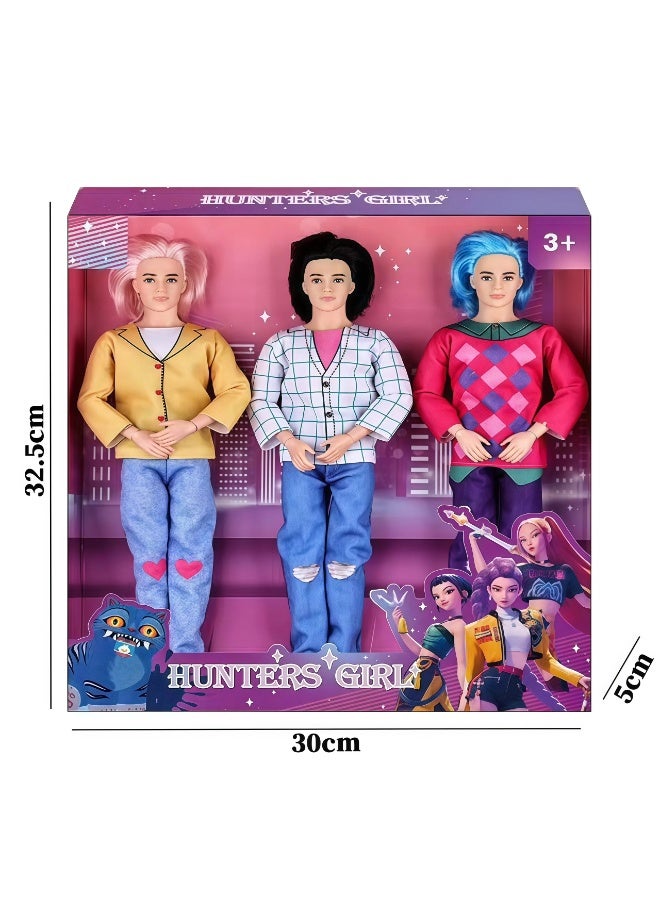 عام كيبوب شيطان الصيادين يدوية الصنع ساجا الفتيان المنقولة دمية نموذج الحلي سطح المكتب الديكور اللعب هدايا للعائلة والأصدقاء - Image 5