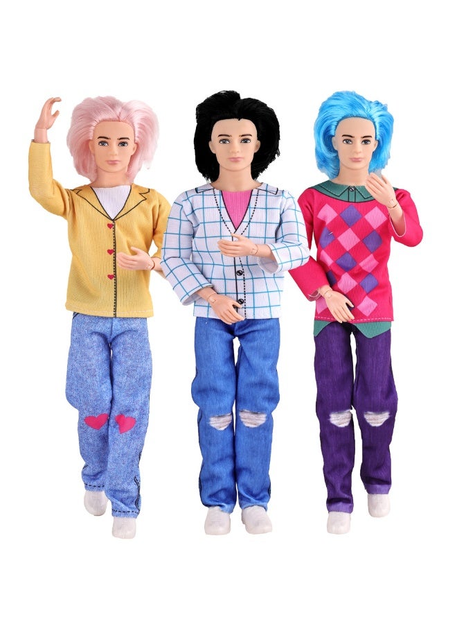 عام كيبوب شيطان الصيادين يدوية الصنع ساجا الفتيان المنقولة دمية نموذج الحلي سطح المكتب الديكور اللعب هدايا للعائلة والأصدقاء - Image 1