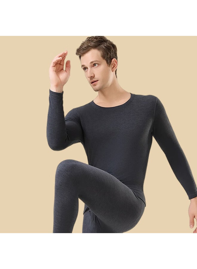 Fentengcare Couples Autumn Winter Warm Set Cashmere Double-sided Brushed Thermal Breathable High Elasticity Thermal Underwear Uni Hj