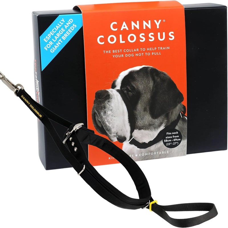 Canny Colossus No-Pull Dog Head Collar | Gentle & Humane Leash Training Aid for Large & Giant Breed Dogs | Stops Pulling – Comfortable Control for Walking & Obedience - Image 1