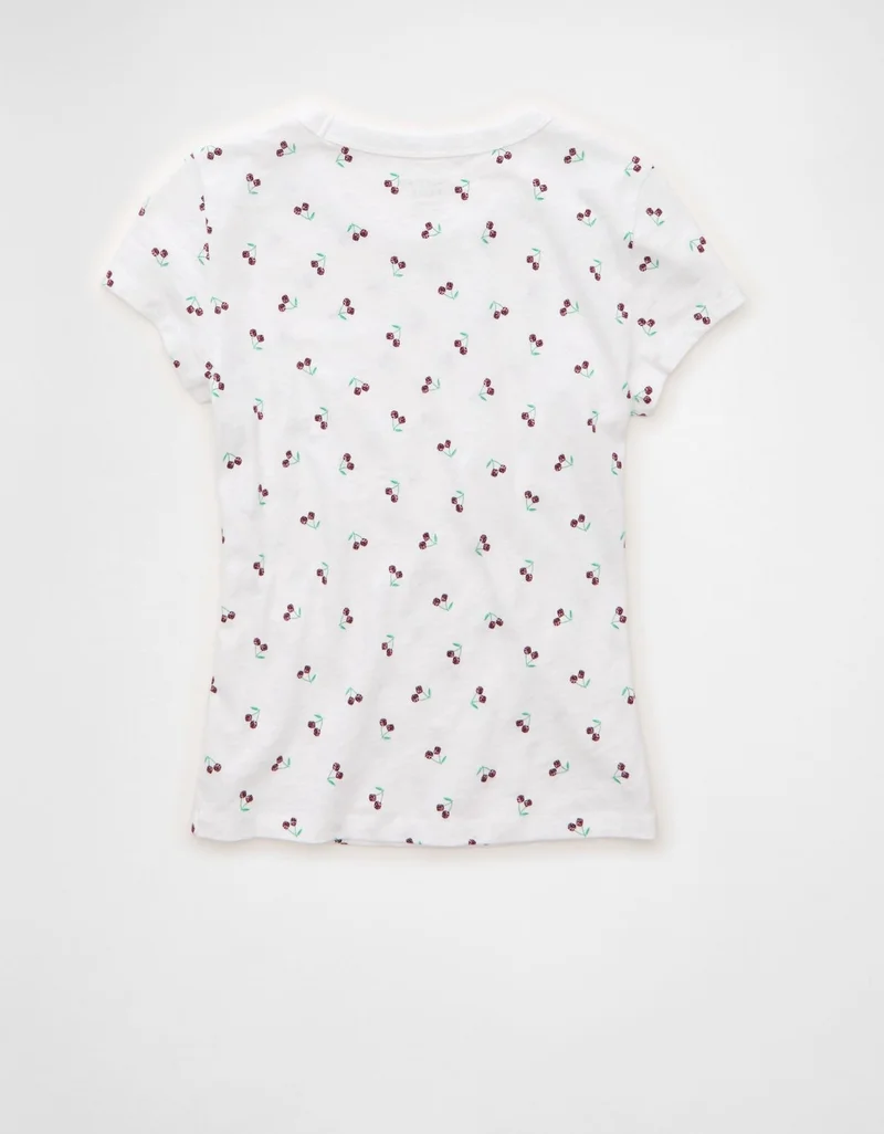 American Eagle  AE Hey Baby Cotton Slub Tee for Women | Best Price UAE