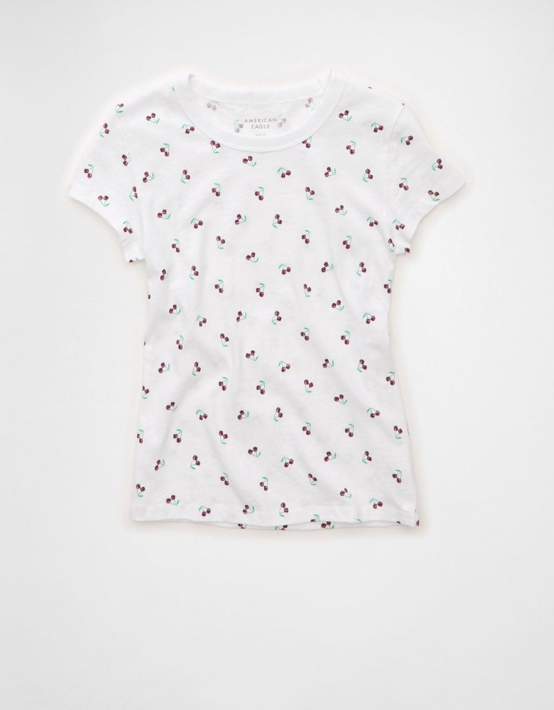 American Eagle AE Hey Baby Cotton Slub Tee - Image 4