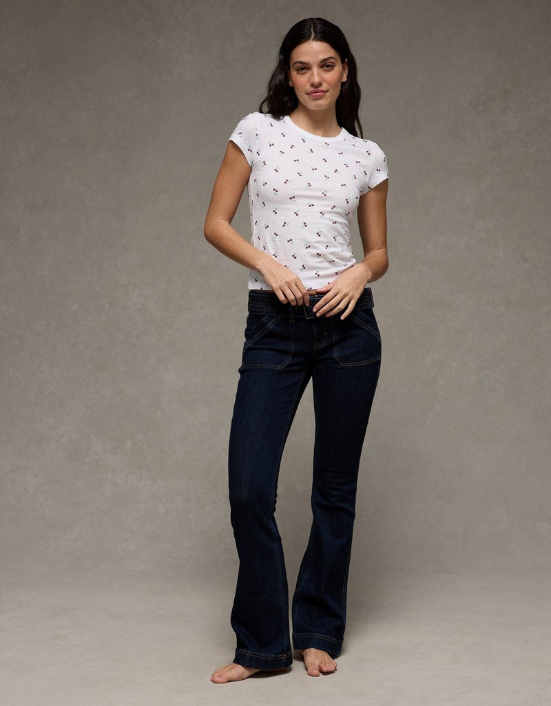 American Eagle AE Hey Baby Cotton Slub Tee - Image 3