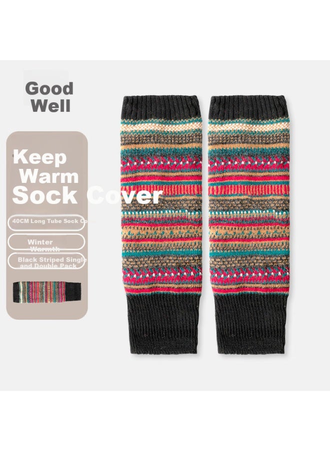 Liangpu [fall New Arrival] Knee-high Socks For Women, Over-knee Leg Warmers, Thick Wool High Tube Thermal Sock Covers For Autumn And Winter