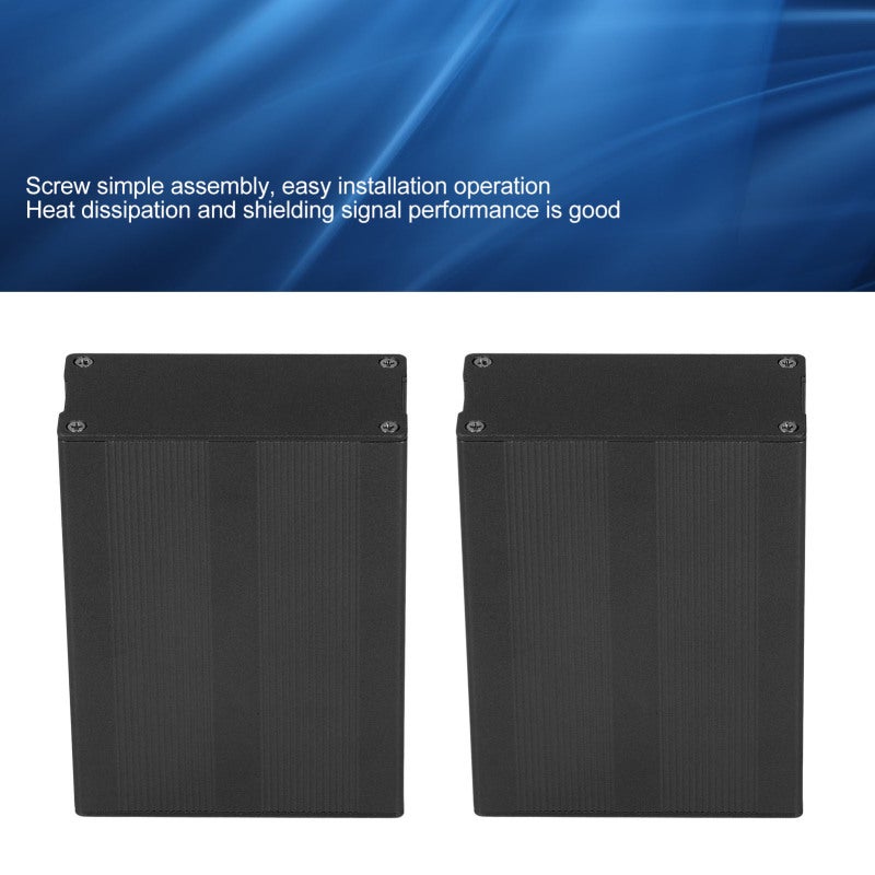 Electronic Box: Lightweight Aluminum Alloy - Corrosion-Resistant Oxidized Surface Superior Waterproof Sealing for Industrial Equipment, Power Amplifiers & Circuit Boards - Image 4