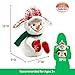 Cuddle Barn Animated Plush Snowman Christmas Cheer Charlie Claps Hands and Ears Flap to Song If Youre Happy for Xmas Clap Your Hands Musical Holiday Toy and Decor Gift for Toddlers and Kids 13 - Image 4
