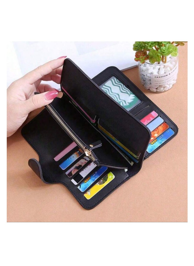 Forever young Ladies Wallet Women Leather Clutch Purse Credit Card Coin Holder  - Image 2