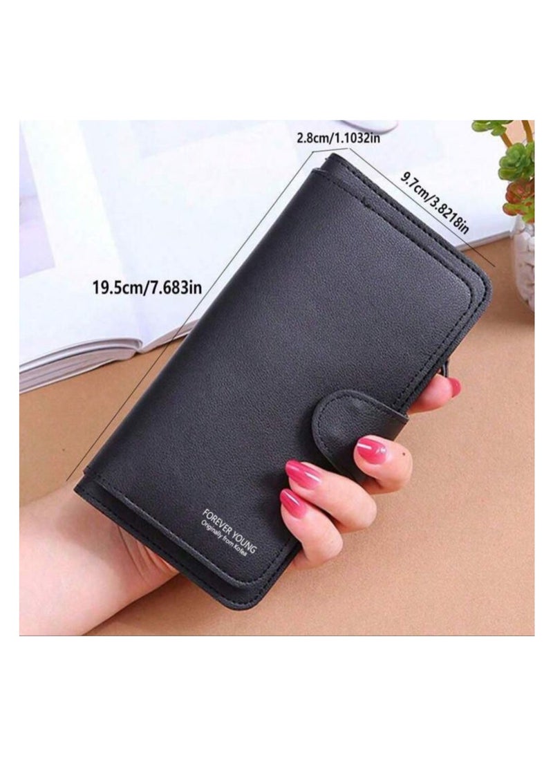 Forever young Ladies Wallet Women Leather Clutch Purse Credit Card Coin Holder  - Image 4