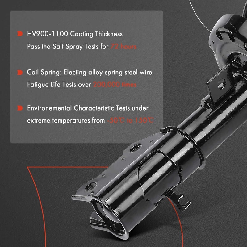 A-Premium Complete Strut and Coil Spring Assembly for Chevrolet Cruze - Image 4