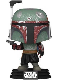 Funko Star Wars The Mandalorian Boba Fett Funko Pop (Bundled With Compatible Plastic Pop Box Protector Case)  - Image 3