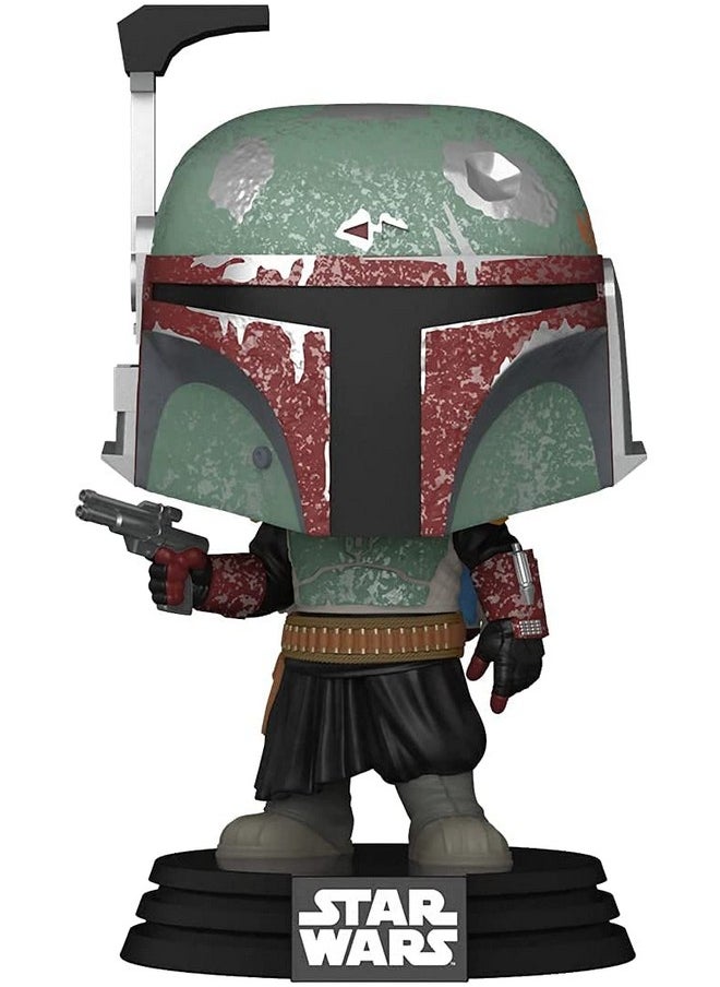 Funko Star Wars The Mandalorian Boba Fett Funko Pop (Bundled With Compatible Plastic Pop Box Protector Case)  - Image 3