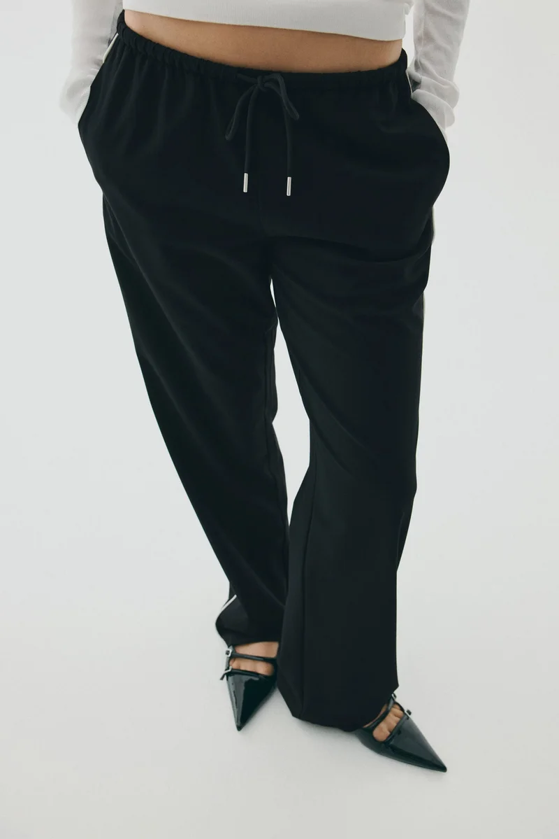 اتش اند ام بنطلون مزود برباط