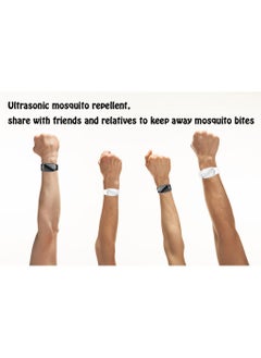Sweet seven Ultrasonic Mosquito Repellent Bracelet - Effective Electronic Anti-Mosquito Wristband Watch for Indoor and Outdoor Use - USB Rechargeable - Safe for Adults and Children - Non-Toxic Protection  - Image 4