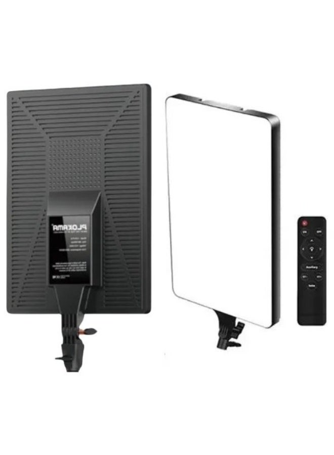 التخطيط ضوء ملء LED PLOKAMA P24 – ضوء حلقي LED قابل للتعتيم مع حامل ثلاثي القوائم وحامل هاتف، ضوء فيديو يعمل بالطاقة USB لبث مباشر، TikTok، YouTube، مكياج، Zoom، وتصوير فوتوغرافي - Image 4