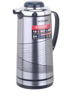SONASHI 1.9L Vacuum Flask for Hot & Cold Beverages | Portable Thermos for Keeping Hot/Cold 18 & 24 Hours Retention | Easy to Clean | Ideal for Outings | Thermos/Vacuum Flask SVF-1900  - Image 2