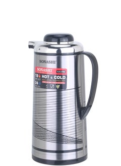 SONASHI 1.9L Vacuum Flask for Hot & Cold Beverages | Portable Thermos for Keeping Hot/Cold 18 & 24 Hours Retention | Easy to Clean | Ideal for Outings | Thermos/Vacuum Flask SVF-1900  - Image 3