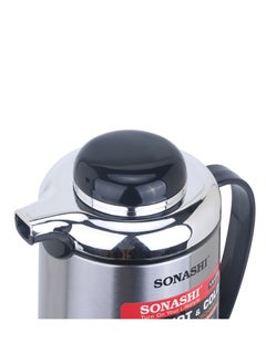 SONASHI 1.9L Vacuum Flask for Hot & Cold Beverages | Portable Thermos for Keeping Hot/Cold 18 & 24 Hours Retention | Easy to Clean | Ideal for Outings | Thermos/Vacuum Flask SVF-1900  - Image 5