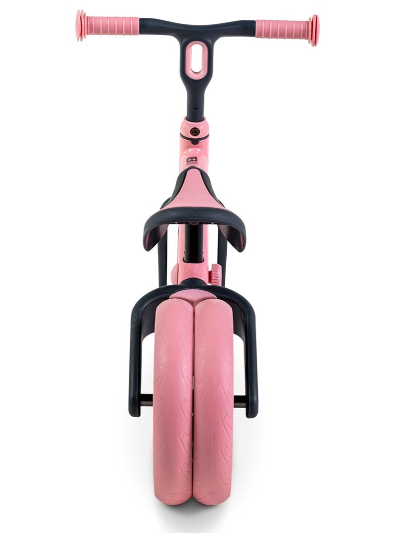 Yvolution Junior Balance Bike, Pink, Multi-Adjustable Handlebar and Seat  - Image 3