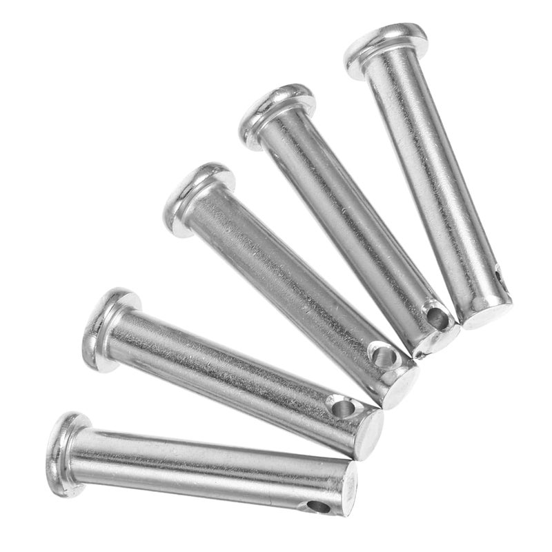 Zerodeko 5PCS 40mm Stainless Steel Flat Head Clevis Bolts for Scaffolding Construction DIY - Image 1
