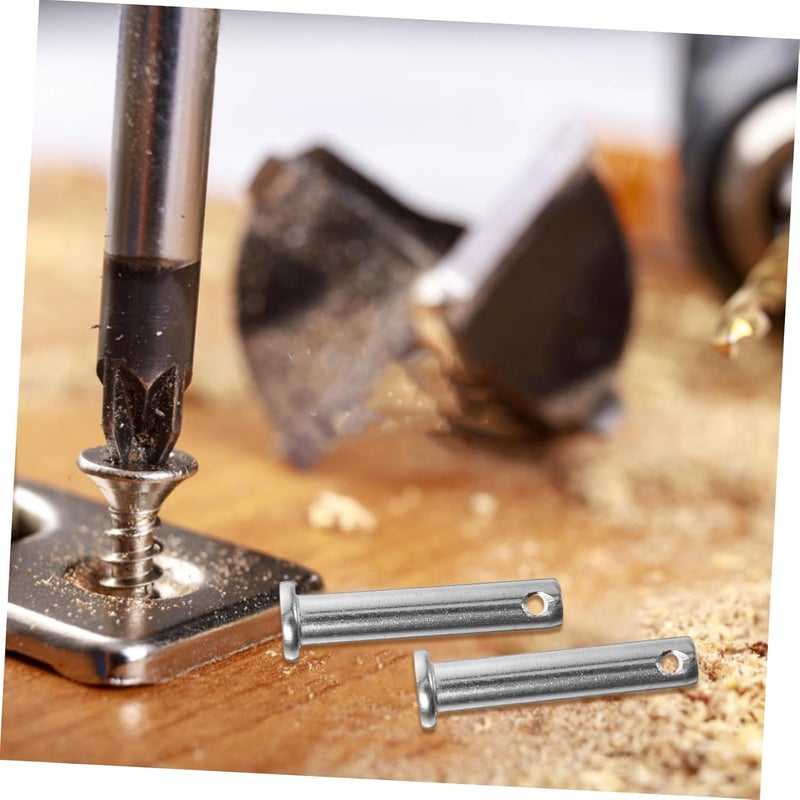 Zerodeko 5PCS 40mm Stainless Steel Flat Head Clevis Bolts for Scaffolding Construction DIY - Image 5