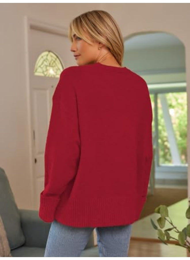 NIBEMINENT Women's Oversized Sweaters Fuzzy Chunky Warm Pullover Sweater - Image 5