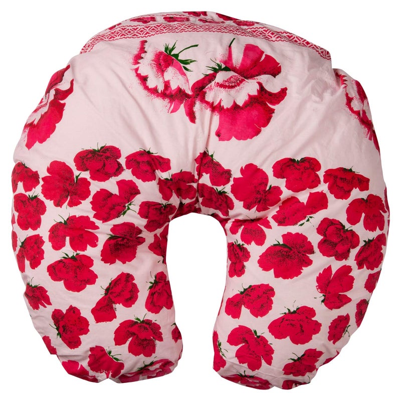 COT PRINTS 100% Cotton Slipon Pillow Cover for Feeding Pillow (ONLY Cover, NO Pillow) and Print as per Availability - Image 1